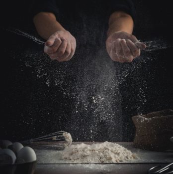 rice krispies tårta med chokladkräm