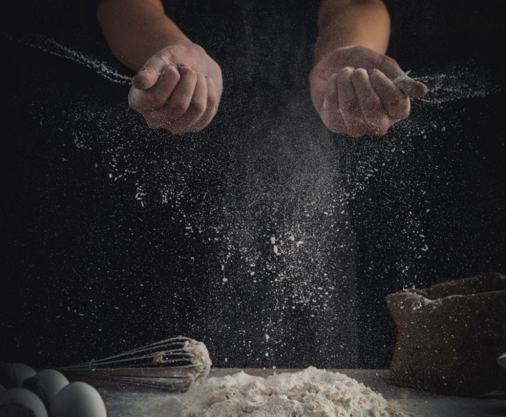 rice krispies tårta med chokladkräm